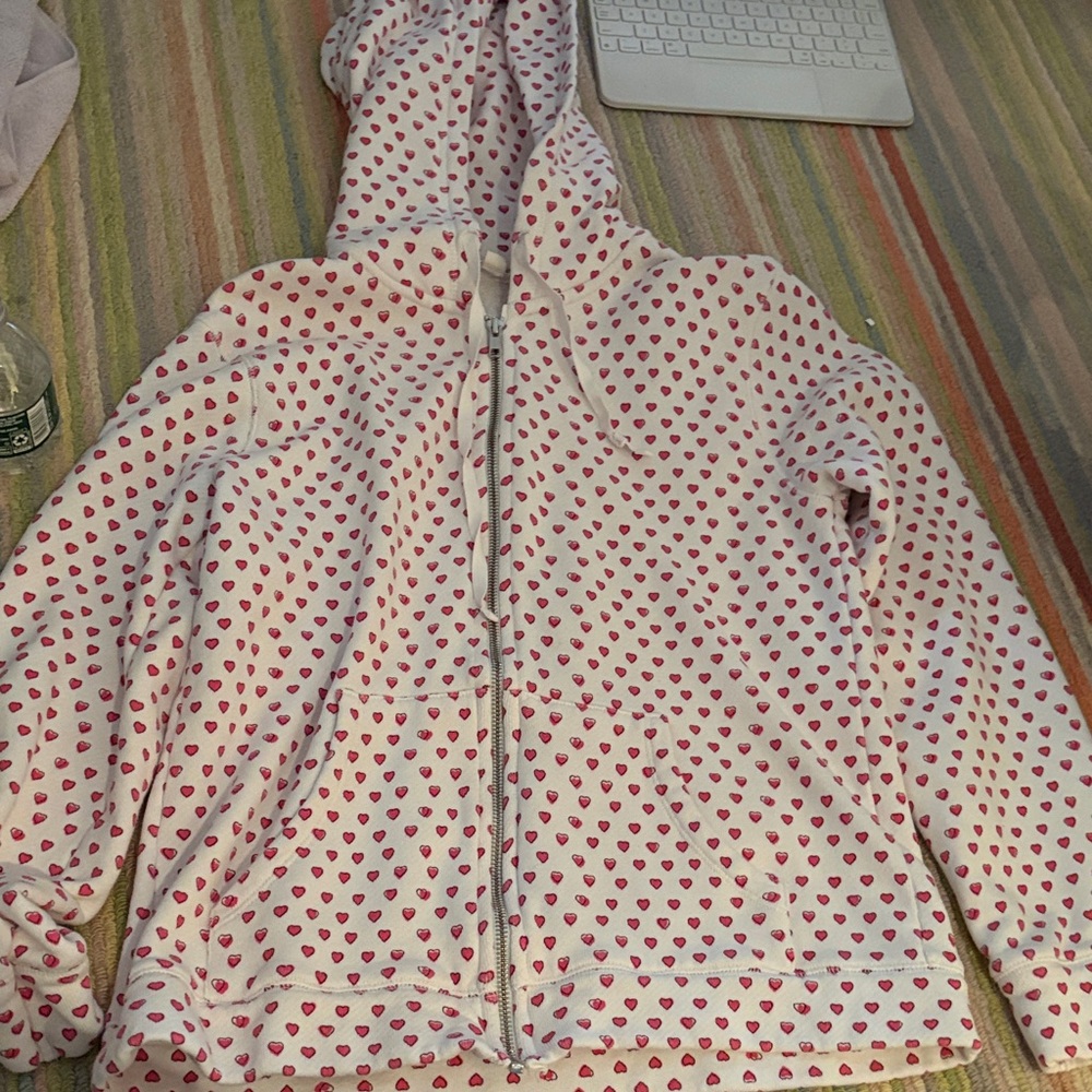 Roller Rabbit Pink Heart Puffer Jacket